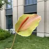 Valle Huaxi 2026 Estilo Nuevo Tonos Verdes Colección de Plantas Verdes Serie de Tallos Únicos Ceremonia de Boda Salón de Bodas Flores Artificiales Mayoreo