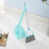 Juego de escoba, trapeador y recogedor estilo japonés para niños, escoba para limpiar esquinas muertas del piso, mini escoba para niños, juego de limpieza