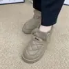 Botas de Nieve para Mujer Invierno 2026 Estilo Nuevo Más Terciopelo Engrosado Zapatos Grandes de Algodón del Noreste Impermeables Antideslizantes Cálidos Suela Gruesa Botines Cortos