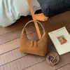 Bolsa de Trabalho Coreana de Alto Acabamento para Mulheres, Nova Moda Inverno 2026 Bolsa de Ombro, Bolsa Transversal Versátil e Estilosa