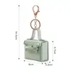 Pingente de Bolsa Pequena em PU Criativo Simples Ins Moda Coreana DIY Chaveiro Pingente para Bolsa de Fone de Ouvido Chaveiro