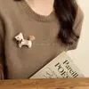 Broche de Caballo de Tela Roja para Mujer, Modelo Nuevo para el Año del Caballo, Adecuado para Decorar Suéteres y Bufandas, Accesorio de Pin