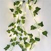 Lâmpada de vime com folha de bordo verde de fábrica, venda imperdível, simulação de escalada, lâmpada tigre, lâmpada LED com folha de batata-doce, rabanete verde, lâmpada decorativa colorida