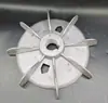 Aspas de Ventilador de Aluminio para Motor, Aspas de Ventilador de Disipación de Calor a Alta Temperatura para Motores Eléctricos, 18-22 25 30 40 45 Aspas de Ventilador de Cola de Aluminio
