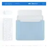 Funda para portátil compatible con MacBook Neo, hecha de material de cuero en la misma serie de colores, ofreciendo un toque premium
