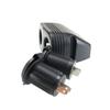 Suporte Redondo para Bateria de Carro Novo + USB Duplo Luz Única 3.1A Combinação de Duas Furações para Tenda Modelo Geral de Carro no Carro