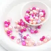 Perlas de Imitación de Alto Brillo Perforadas de ABS Tamaño Mixto Cuentas Sueltas Accesorios para Joyería DIY Color Mixto Color Mixto Fabricante Mayorista