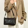 Bolso Cruzado Nuevo para Mujer 2026, Bolso Cuadrado Pequeño de Cuero Suave, Moderno y Versátil, Bolso de Mamá, Bolso de Hombro, Bolso Sencillo para el Trabajo