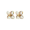 Pendientes Retro Vintage para Mujer, Pendientes de Botón Versátiles de Moda, Pendientes de Nicho de Lujo Ligero de Gama Alta al por Mayor