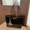 Cross2026 Otoño Nuevo Estilo Personalizado Popular Retro Moda Textura Bolso Tote Viaje Diario Nicho Bolso de Hombro