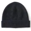 Gorro de cachemira para hombre y mujer, adecuado para otoño e invierno, gorro de cachemira tejido grueso y versátil, gorro de punto, gorro holgado, gorro para protección de orejas en clima frío