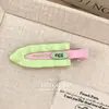 Estilo Coreano Primavera y Verano Nuevo Ola de Dopamina Aleación Clip sin Costuras Dulce y Lindo Clip para Flequillo Lateral Pinza para el Cabello Accesorios para el Cabello