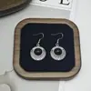 Aretes de Turquesa Europeos y Americanos Nuevos Aretes de Borla Bohemios Aleación Geométrica Retro Elegante Exagerada Joyería para la Oreja