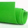 50*70cm Grande Espessado Colorido Papel Ondulado Material Artesanal DIY para Jardim de Infância Papel Ondulado Misto