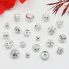 Acessórios de Prata Esterlina S925 Padrão Martelo Contas Espaçadoras de Flor Artesanal DIY Brinquedo de Cristal Pulseira Acessórios de Joias Contas Soltas