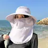 Novo Chapéu de Sol Versátil com Aba Larga Estilo Coreano da Moda, Proteção Solar, Chapéu de Pescador para Mulheres, Verão Proteção UV
