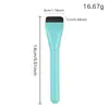 Bestseller transfronterizo de Amazon: Brocha de base de una línea, ligera, se ajusta perfectamente, portátil, para maquillaje facial impecable, no absorbe producto, se puede usar como brocha para mascarilla