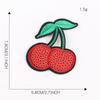 Adesivos de Tecido Bordados com Lantejoulas Duo Cool Frutas Bebida Roupas Bolsas Sapatos e Chapéus Acessórios Etiqueta Bordada para Computador patch