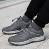 Sapatos para Idosos Sapatos Masculinos de Outono Antiderrapantes de Sola Macia Esportivos Sapatos de Pai Produtos Genuínos Sapatos de Caminhada para Idosos e de Meia-Idade Feminino Mãe