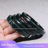 Fabricantes de Jade e Artigos de Jade Atacado Pulseiras de Jade Hetian, Pulseiras de Barra Quadrada Verde Escuro, Pulseiras de Jade Verde Jade Hetian Grau A