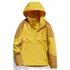 Chaqueta de Exterior para Hombres y Mujeres, Ropa de Montañismo Otoño e Invierno, Forro Tres en Uno Chaqueta Nueva 2024