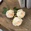 Novo Modelo de Rosas Princesa Real, Flores Artificiais para Salões de Casamento, Rosas Decorativas, Atacado de Fabricantes de Flores Artificiais de Comércio Exterior