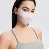 Nueva Mascarilla Tridimensional Degradada de Seda de Hielo, Delgada y Transpirable, Para Rostro Completo Anti-UV para Exteriores, Mascarilla Protectora Solar para Ojos sin Marcas