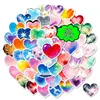 Novos Adesivos Criativos Coloridos de Coração Graffiti Amazon Material Temupp Adesivos Artesanais para Crianças