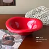 Tazón de Yogur Estilo Ins, Tazón de Ensalada Ondulado de Aspecto Elegante, Tazón de Cerámica para Desayuno y Cereales, Tazón de Agua con Azúcar, Tazón de Postre para Helado