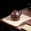 Dropshipping Yixing Arcilla Púrpura Original Sombra de Bambú Tetera Qin Quan Tetera de Arcilla Púrpura Hecha a Mano Juego de Té para Uso en Casa Tetera Kung Fu Venta al por Mayor