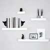 Suporte de livro metálico transfronteiriço com padrão de gato espiando espessado, clipe de livro para armazenamento de estante, suporte de mesa em forma de L para armazenamento de livros