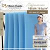 Jinammonia duas cores 165g alta elasticidade macio verão esportes fitness camiseta top roupas de yoga conjunto tecido para vestuário