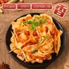 Macarrão de Trigo Sarraceno com Tendão de Boi Suixiaoer 210g/7 Pacotes Sem Cozinhar Trava Fresca Molho de Gergelim Óleo Vermelho Pronto para Comer Lanche Instantâneo Conveniente