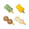 Micro-paisaje simulación barbacoa brocheta comida fragante juego decoración diy pegatinas para refrigerador accesorios de cuerda para pasador mini adornos pequeños