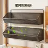 Estante de almacenamiento de pared, esenciales para dormitorio, cesta colgante sin taladro para mesita de noche de dormitorio, solución de almacenamiento de pared para literas superiores de estudiantes