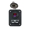 Cargador de Coche Modificado Nuevo Cargador de Teléfono Móvil para Coche Interfaz USB Panel Anderson Combinación Cargador de Coche