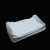 Servilletas Personalizadas de Algodón Puro, Cuadradas de Color Blanco Sólido, Específicas para Hotel, con Borde Enrollado, de Alta Densidad