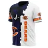Europa y Estados Unidos explosiones camiseta de hombre impresión 3D camiseta 3d impresión digital tatuaje manga corta al por mayor AliExpress tendencia