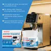 Tabletes Efervescentes para Máquina de Café Jakehoe São Suaves, Frescos, Eficazes e Convenientes Tabletes de Manutenção e Cuidado para Calcário de Máquina de Café