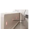 Armário de TV Branco Creme Estilo Francês com Cantos Arredondados, Conjunto de Mesas de Centro Simples Moderno, Móveis Minimalistas para Salas de Estar Pequenas