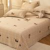 Lençóis de Cama Puros de Algodão Escovado Dachshund Peça Única Outono e Inverno Espessados Puros de Algodão Cobertor de Quilt Infantil Cama de Dormitório Único Conjunto de Três Peças