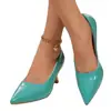 Nuevo Modelo de Verano 2026: Tacones Altos Franceses de Moda Puntiagudos, Cómodos, Casuales, Talla Grande para Mujer, para Uso en Exteriores, Talla Única
