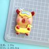 Novos Acessórios de Resina de Ursinho Fofo de Desenho Animado Cola Cremosa DIY Capa de Celular Chaveiro Copo de Água Fivela de Sapato Adesivo Decorativo