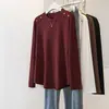 Ropa nueva para mujer talla grande: top sencillo, casual, a la moda, de corte holgado y favorecedor, con adornos de cuentas y un tejido suave y agradable para la piel