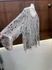 BORBOTIE Ropa de punto para mujer 2026 Primavera/Otoño Nuevo BC Manga larga Cuello redondo Suéter Top de manga larga de mohair