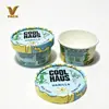 Tazón de Papel Desechable para Helado de 4 oz 135 ml Taza de Yogur de Piel de Leche Fábrica Personalizada con Tapa de Papel Tapa de Plástico