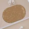 Felpudo Simple de Estilo Coreano con Letras de Buena Suerte para Baño del Hogar, Alfombrilla Absorbente de Agua para Baño, Felpudo para Puerta de Entrada