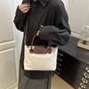 Bolso de Mano Explosiones Transfronterizas para Mujer 2025 Nuevo Llegada Costura Versátil Simple Moda Hombro Cruzado Bolsa de Comercio Exterior