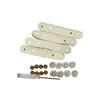 Accesorios para correa de bolso de bambú, asa de bolso de ratán, accesorios de material para bolso, correa de bolso tejida a mano DIY tipo tornillo manual