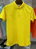 Camisa Polo Lisa de Cor Única de Secagem Rápida para o Verão Customização Roupa de Trabalho de Manga Curta Corporativa para Homens e Mulheres Construção de Equipe Publicidade Camisa Cultural Estampa de Logo